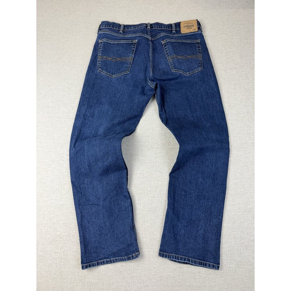 Denizen From Levi’s 285 Jeans Mens 38x32 Relaxed Fit Straight Leg Blue Denim - Picture 3 of 9